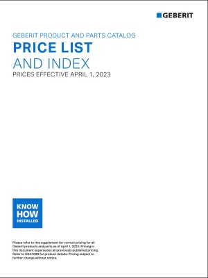 Price List and Index