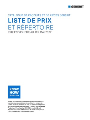 Liste de Prix et Répertoire