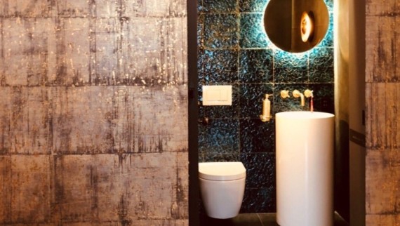 New York powder room by Paris K Design New York powder room by Paris K Design