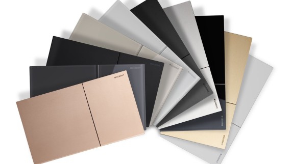 Actuator plates in the Sigma70 series (© Geberit) Actuator plates in the Sigma70 series (© Geberit)